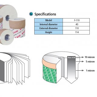 Filter Element Paper B30 (OD 110 H 114)