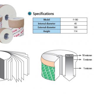 Filter Element Paper B100 (OD 180 H 114)